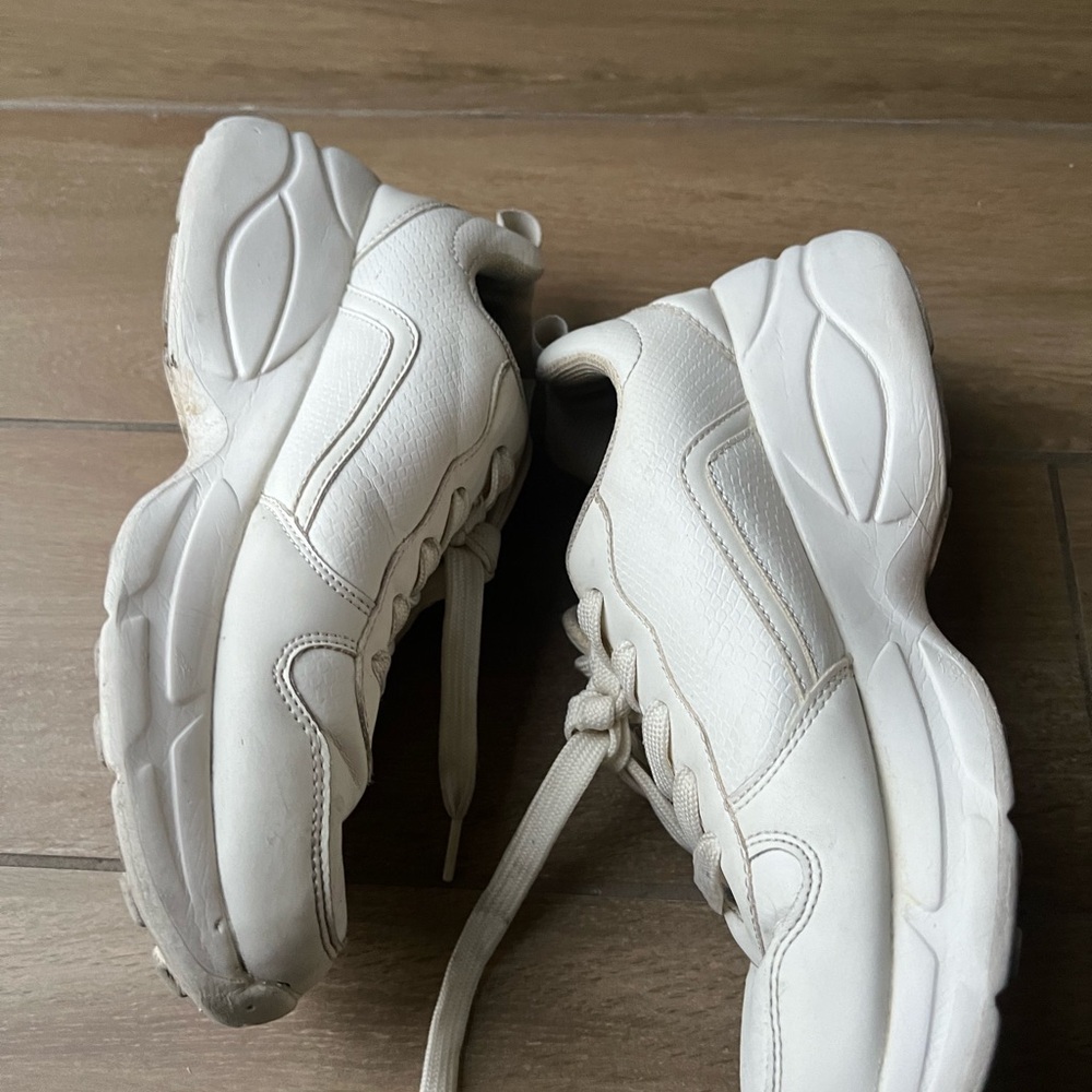 White Athletic Sneakers